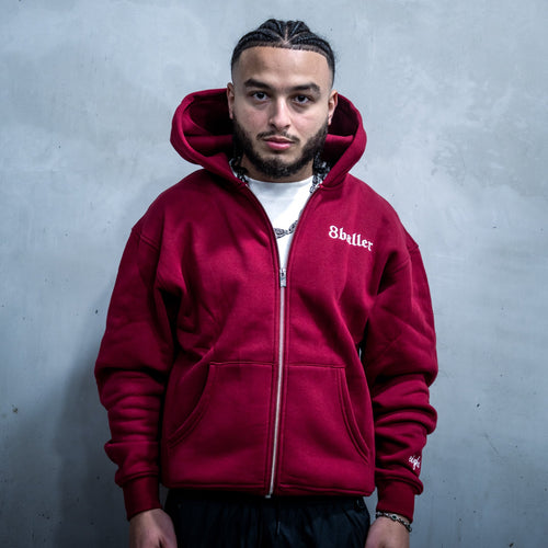 BURGUNDY SV2 ZIPUP